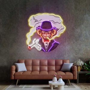 Boss Monkey LED neon sign