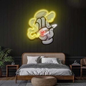 Smoking Hand LED neon sign