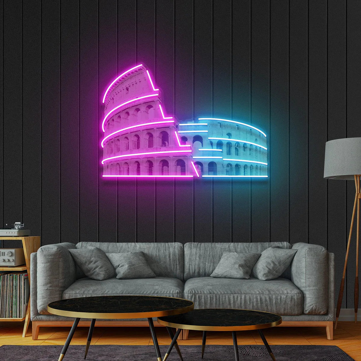 Roman Colosseum LED neon sign