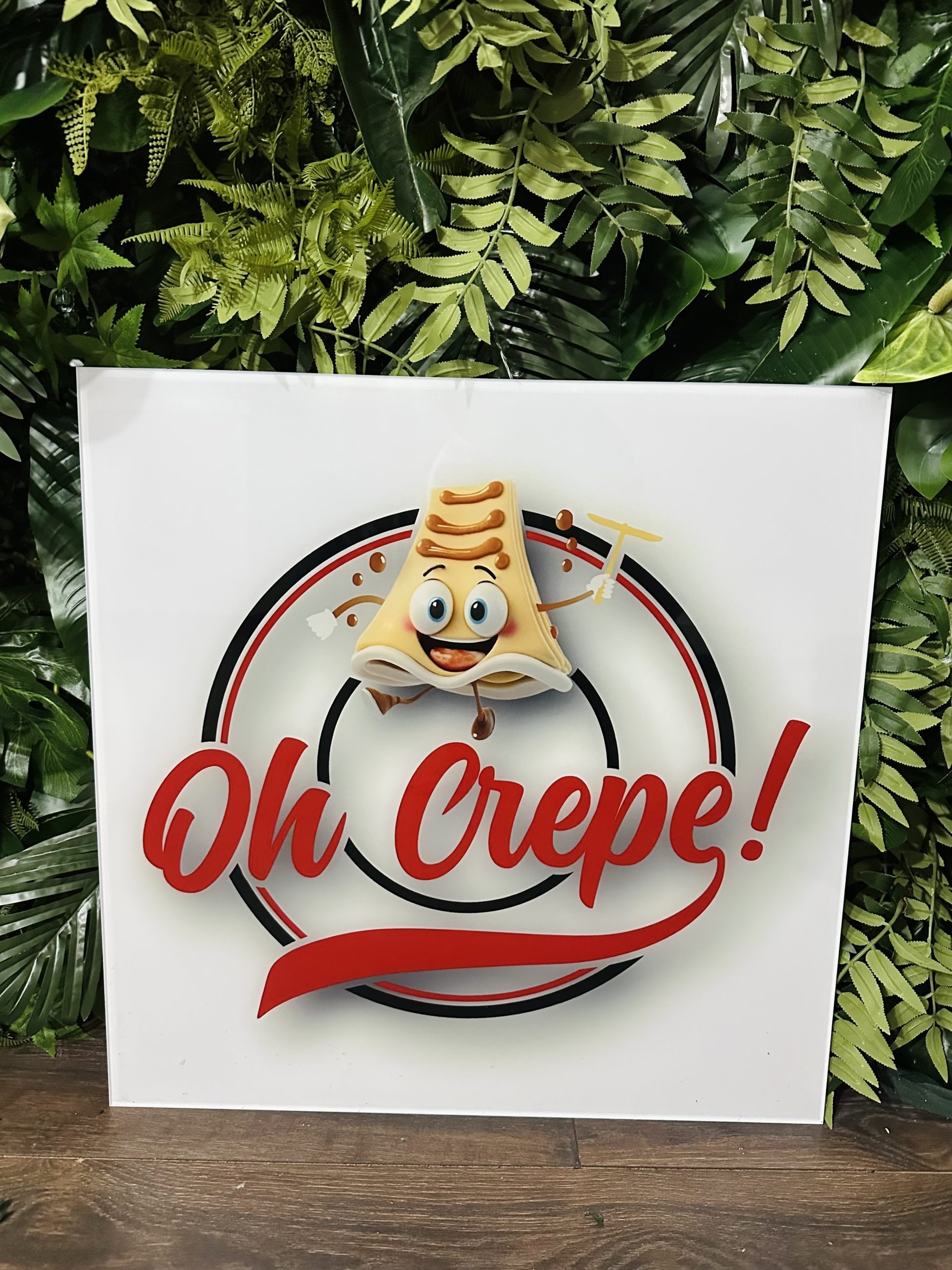 Professional custom business signage produced by Get Quick Signs