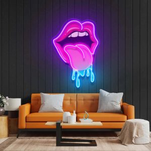 LIPS LED neon sign