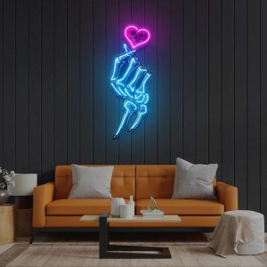 Love Hands LED neon sign