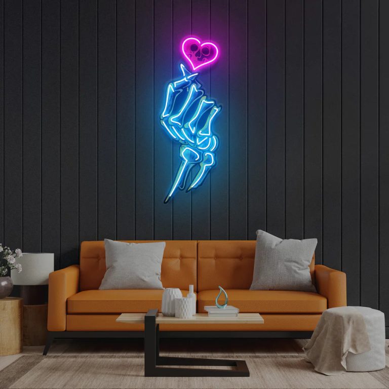 Love Hands LED neon sign