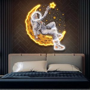 Star Gazing LED neon sign