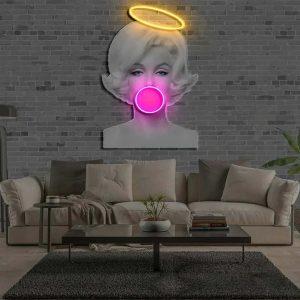 Bubble Gum LED neon sign