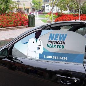 One Way Perforated Window Vinyl product photo