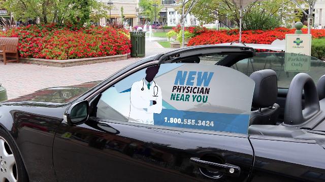 One Way Perforated Window Vinyl product photo