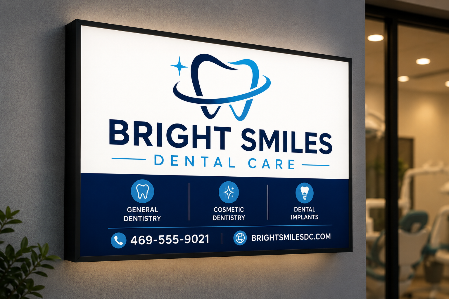 Restaurant signs - backlit menu display printed by Get Quick Signs