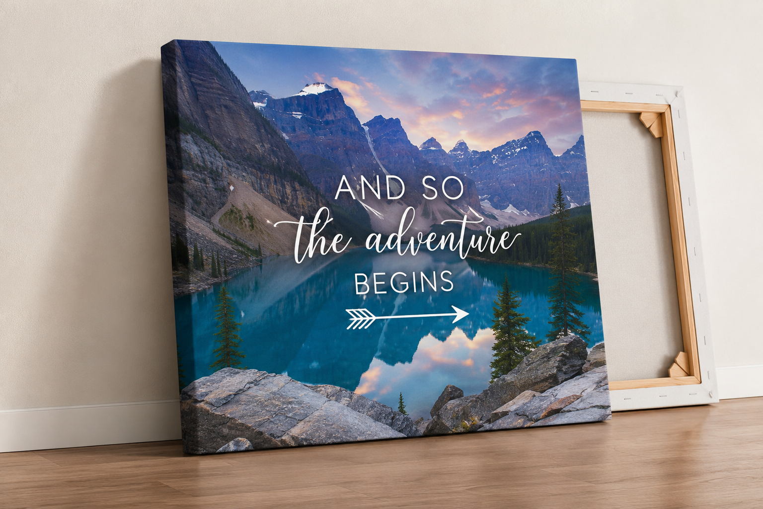 Custom canvas prints gallery wrapped by Get Quick Signs
