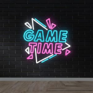 Game Time – Gaming LED Neon Sign