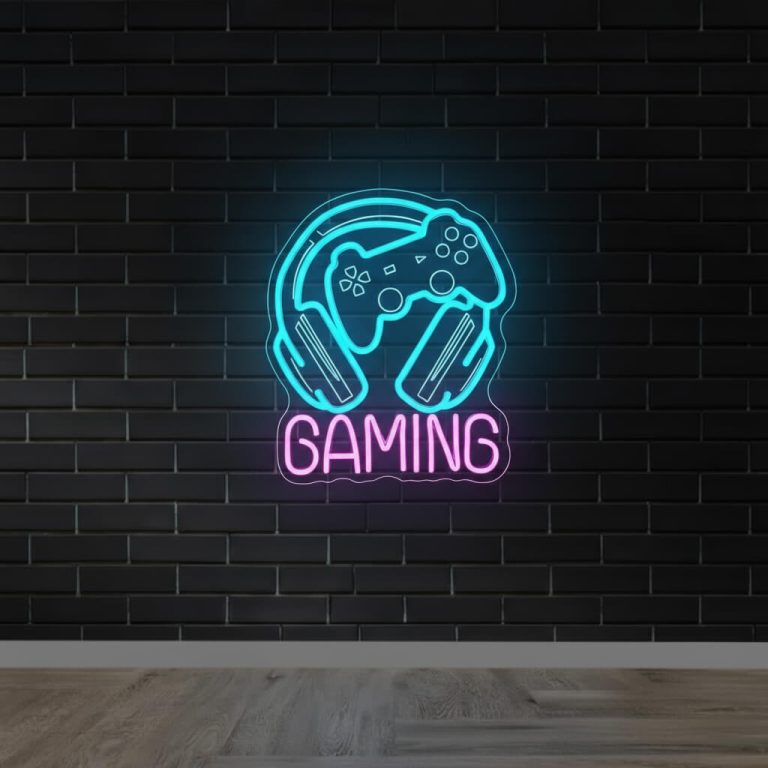 Gaming neon signs