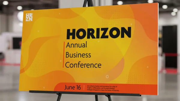 Custom Printed PolyAir Signs
