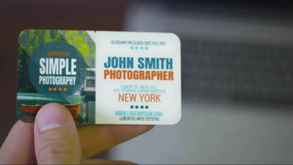 metal business cards from GetQuickSigns
