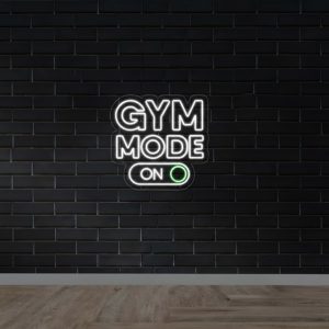 Gym Mode On – Gym LED Neon Sign