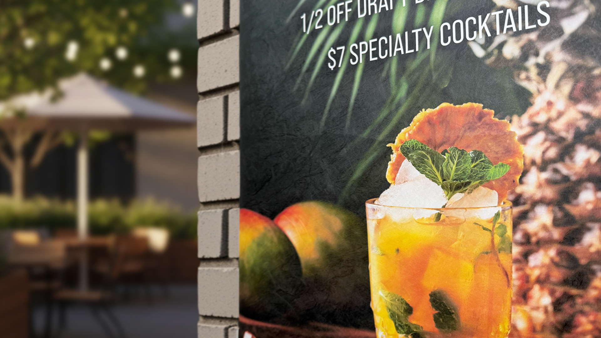 HDPE banners - tear resistant plastic banner printed by Get Quick Signs