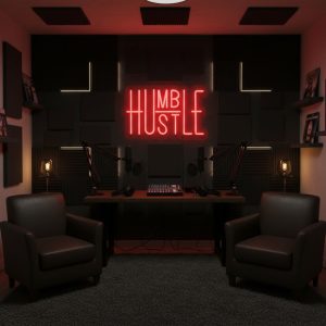 Humble Hustle – Inspirational LED Neon Sign