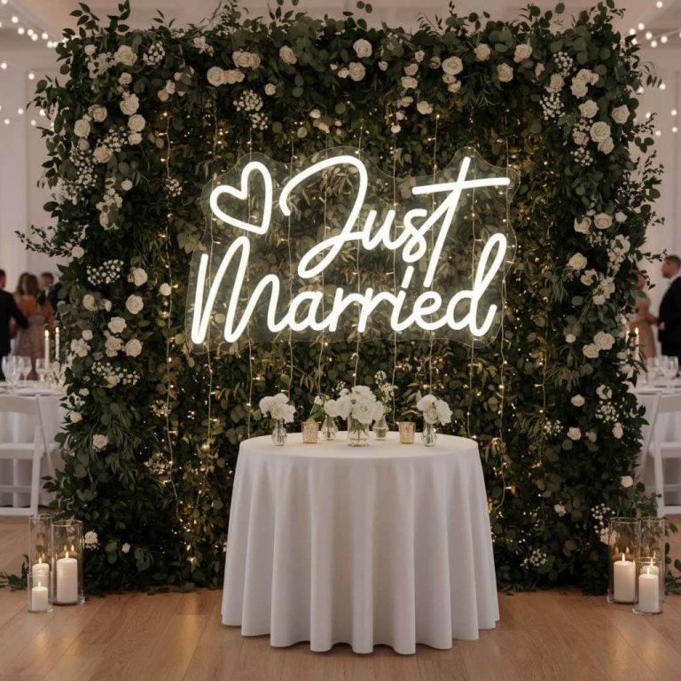 Wedding neon signs