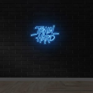 Train Hard – Gym LED Neon Sign