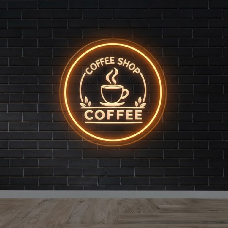 Vintage Coffee Shop LED Neon Sign LED neon sign