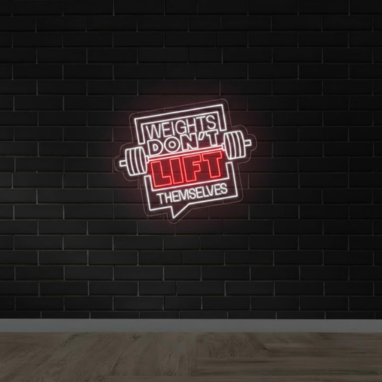 Gym neon signs